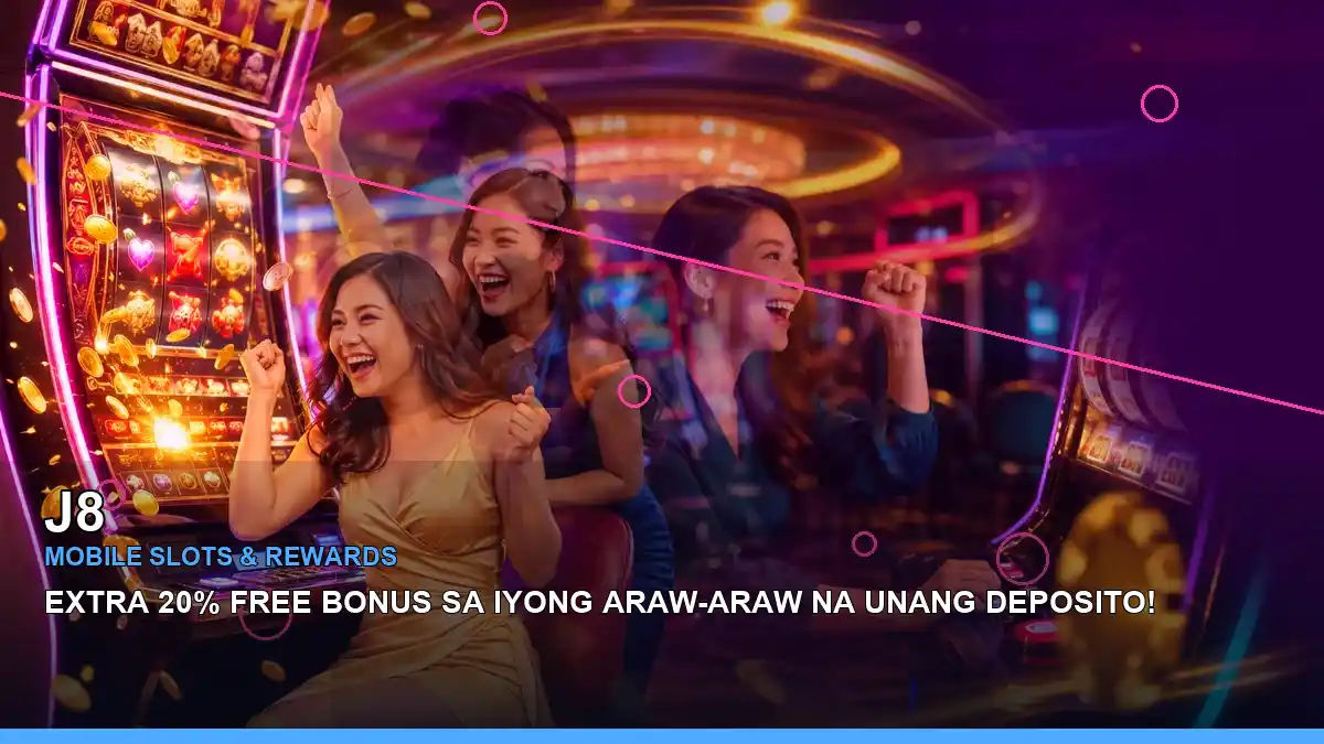 J8 Dragon Tiger Luck information presented in a bright, panoramic mobile gaming layout for adults in the Philippines