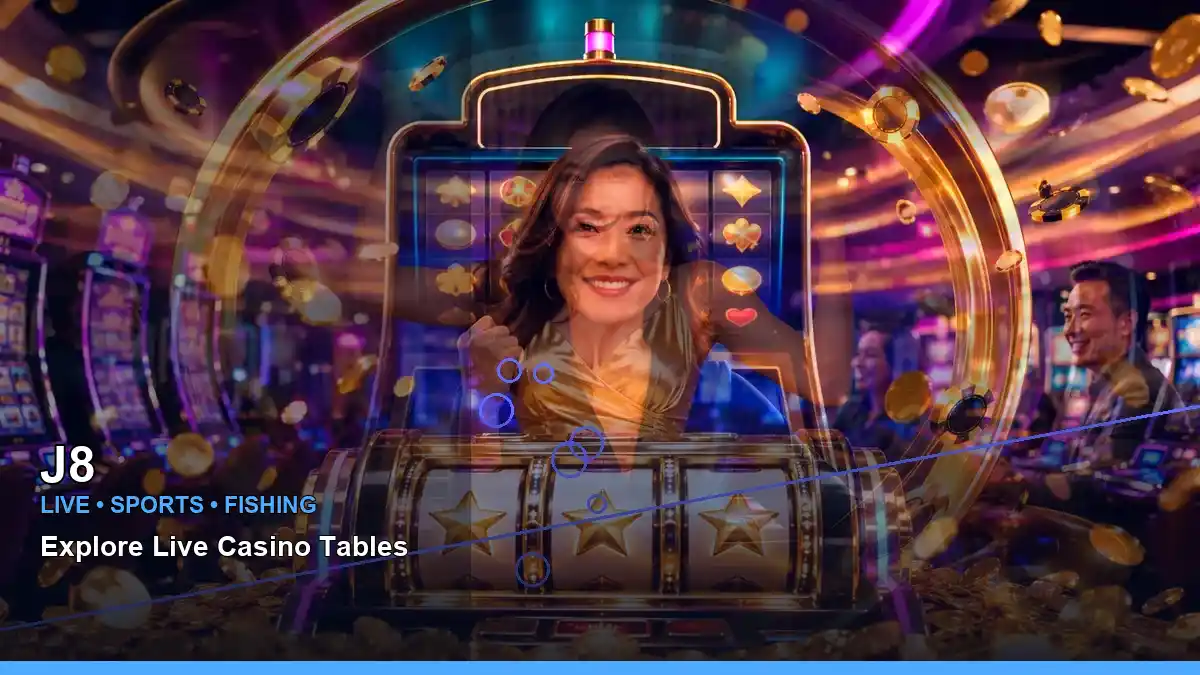 J8 high-energy night slot games in a close-up layout for Philippine players
